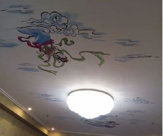 北碚如何快速绘制天花板上的手绘墙？