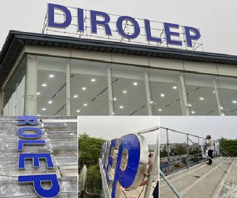 北碚楼顶发光字安装的注意事项。